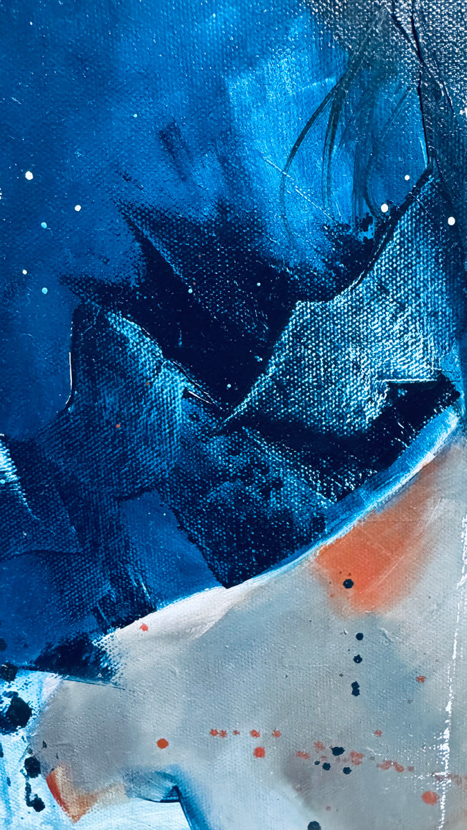 Tableau peinture à l'huile - LOIN
