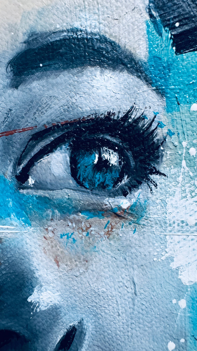 Tableau peinture à l'huile - LOIN