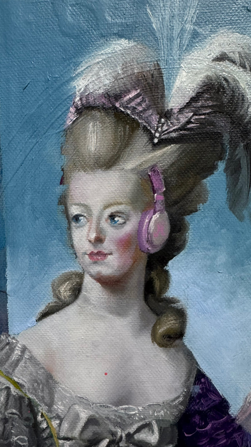 Marie-Antoinette d'après Vigée-Lebrun