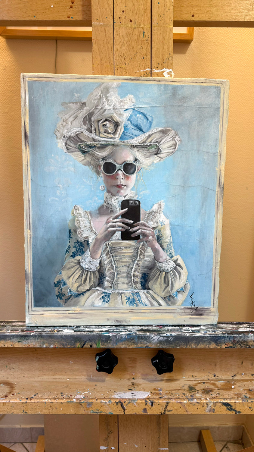 Marie-Antoinette au smartphone (1)