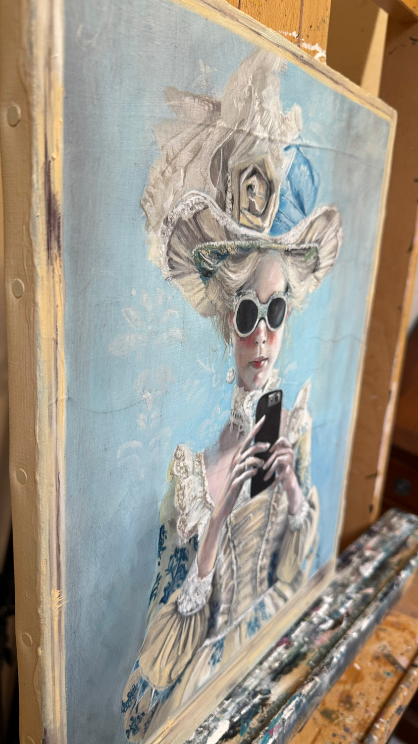 Marie-Antoinette au smartphone (1)
