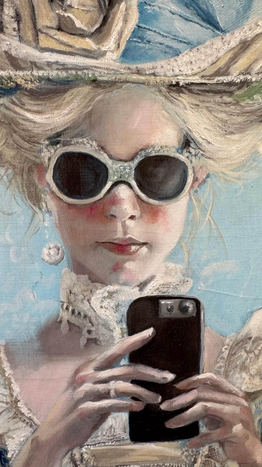 Marie-Antoinette au smartphone (1)