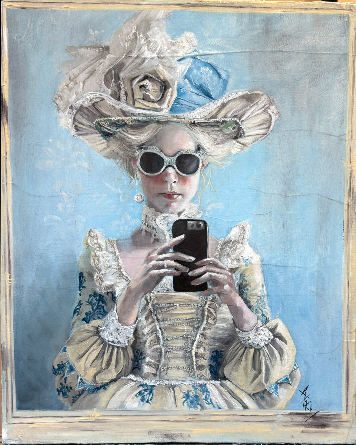 Marie-Antoinette au smartphone (1)