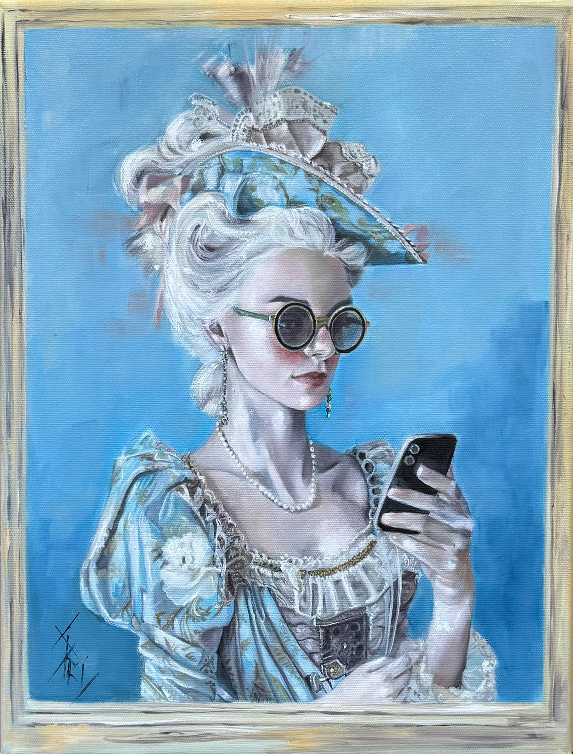 Marie-Antoinette au smartphone (2)
