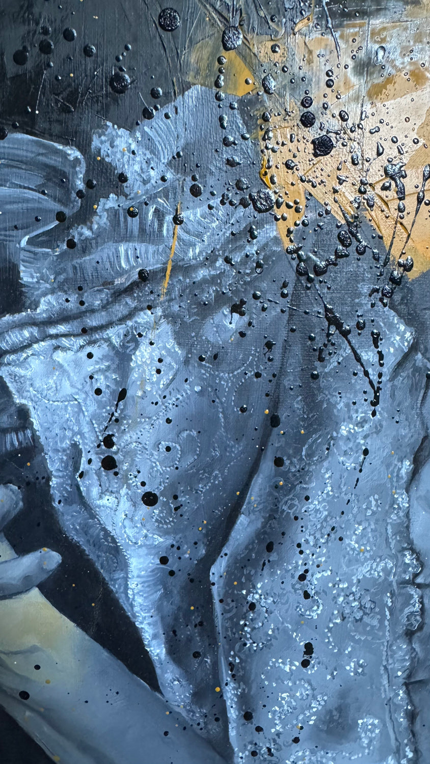 Tableau peinture à l'huile - SEREINE