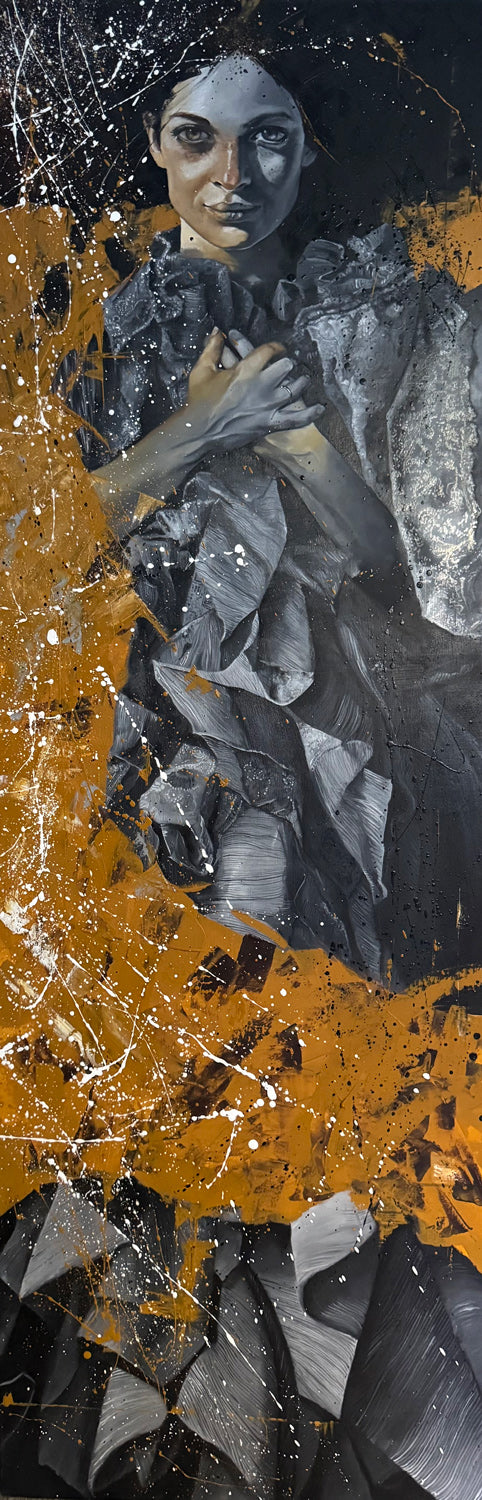 Tableau peinture à l'huile - SEREINE