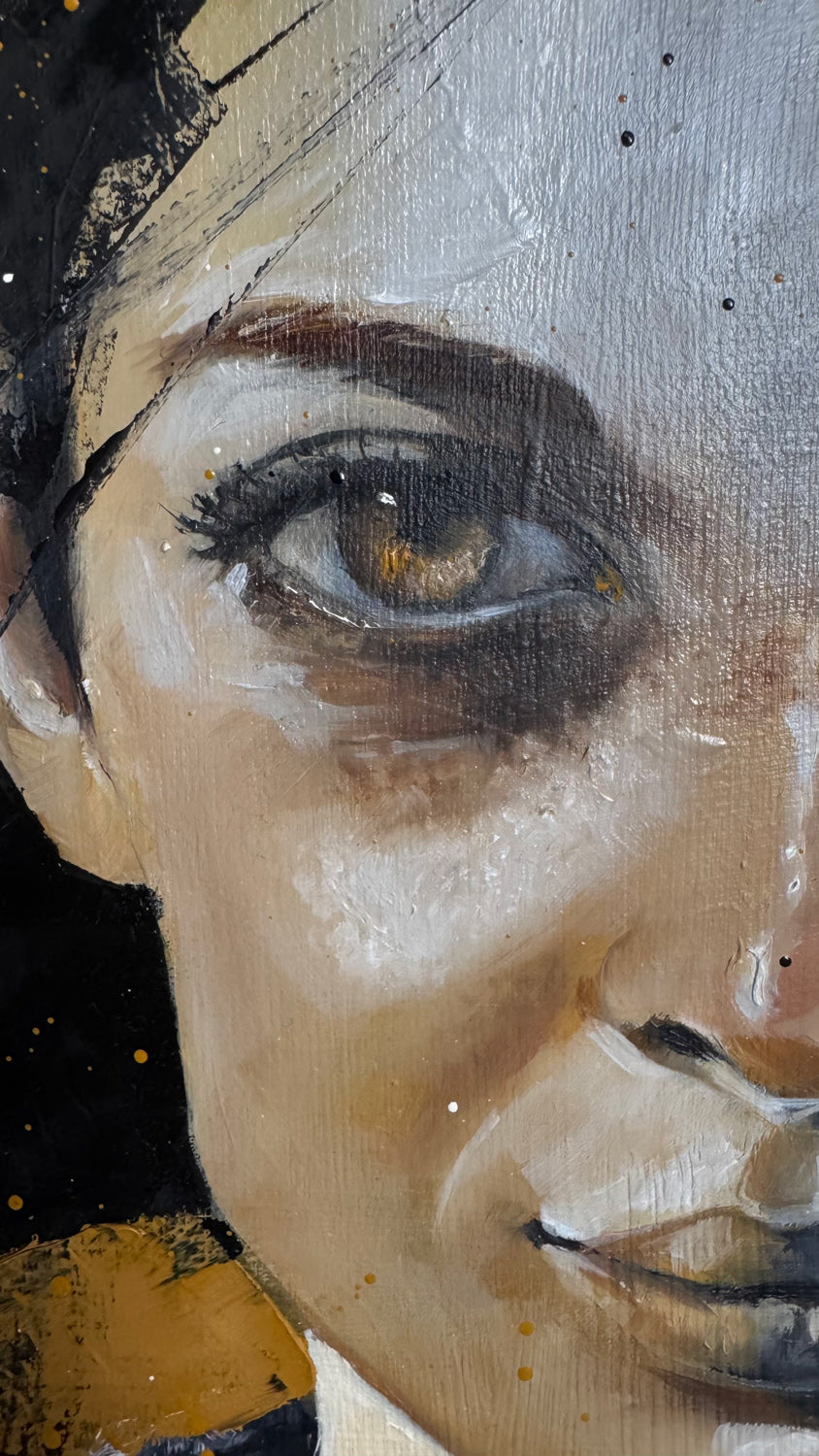 Tableau peinture à l'huile - SEREINE