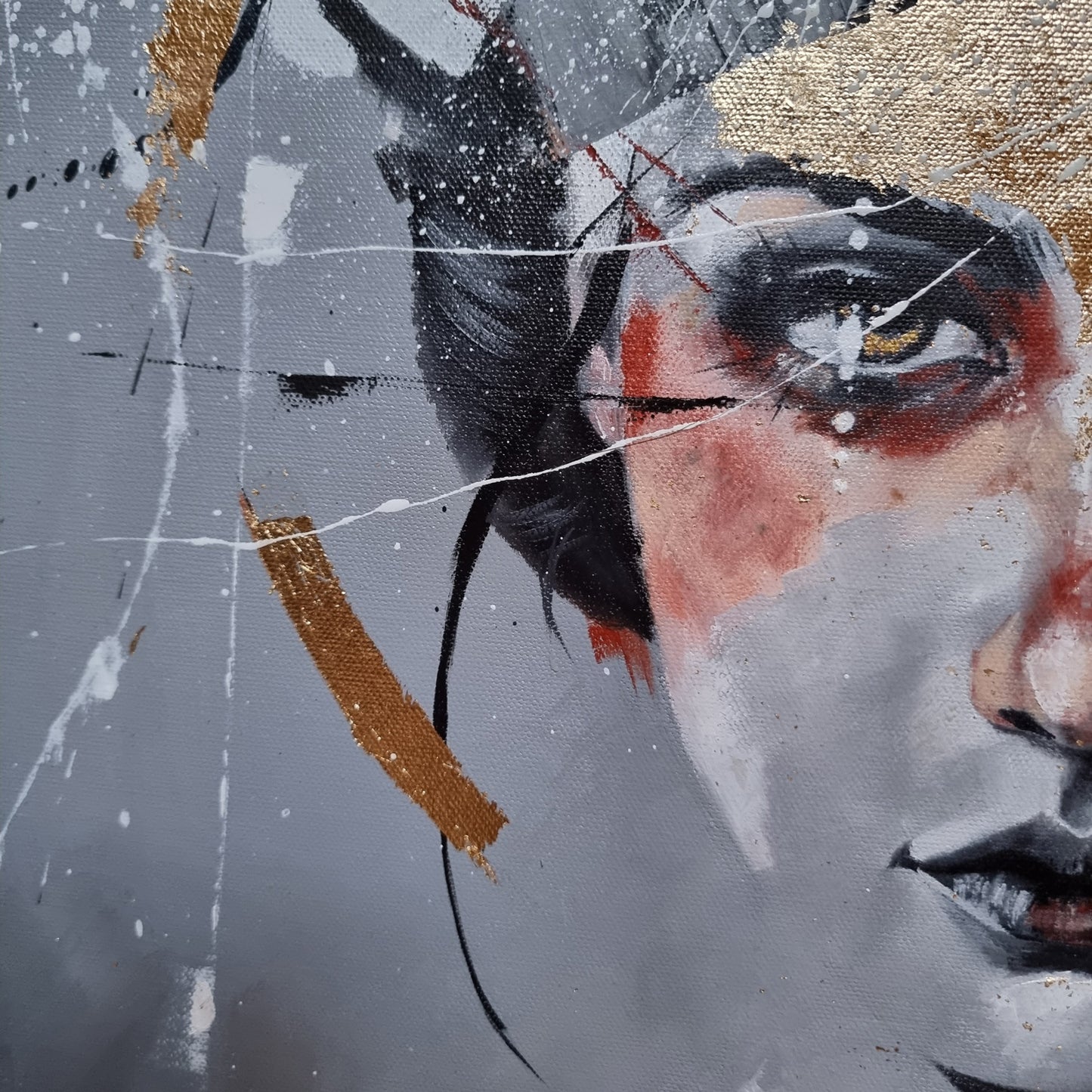 Peinture à l'huile "Intense"