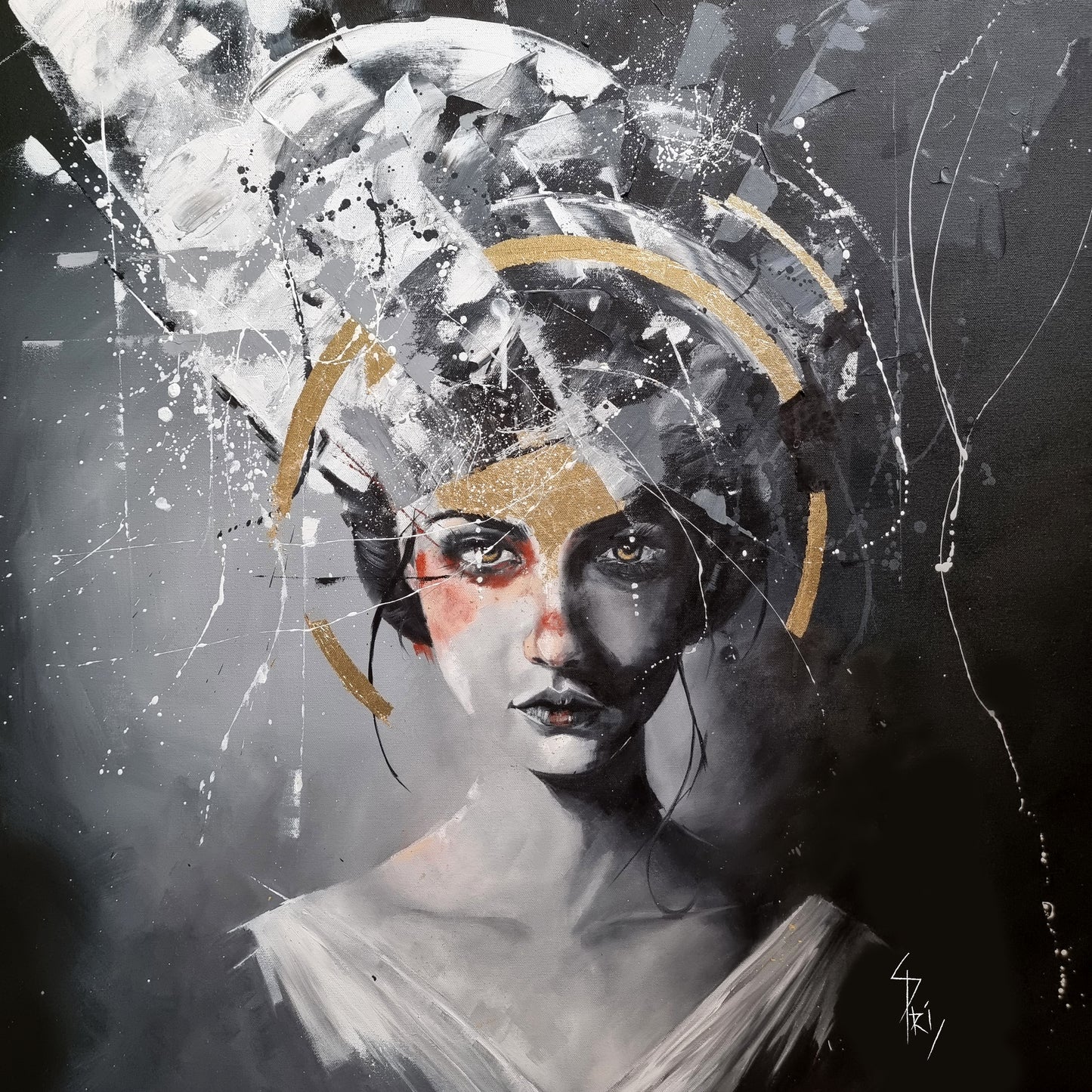 Peinture à l'huile "Intense"