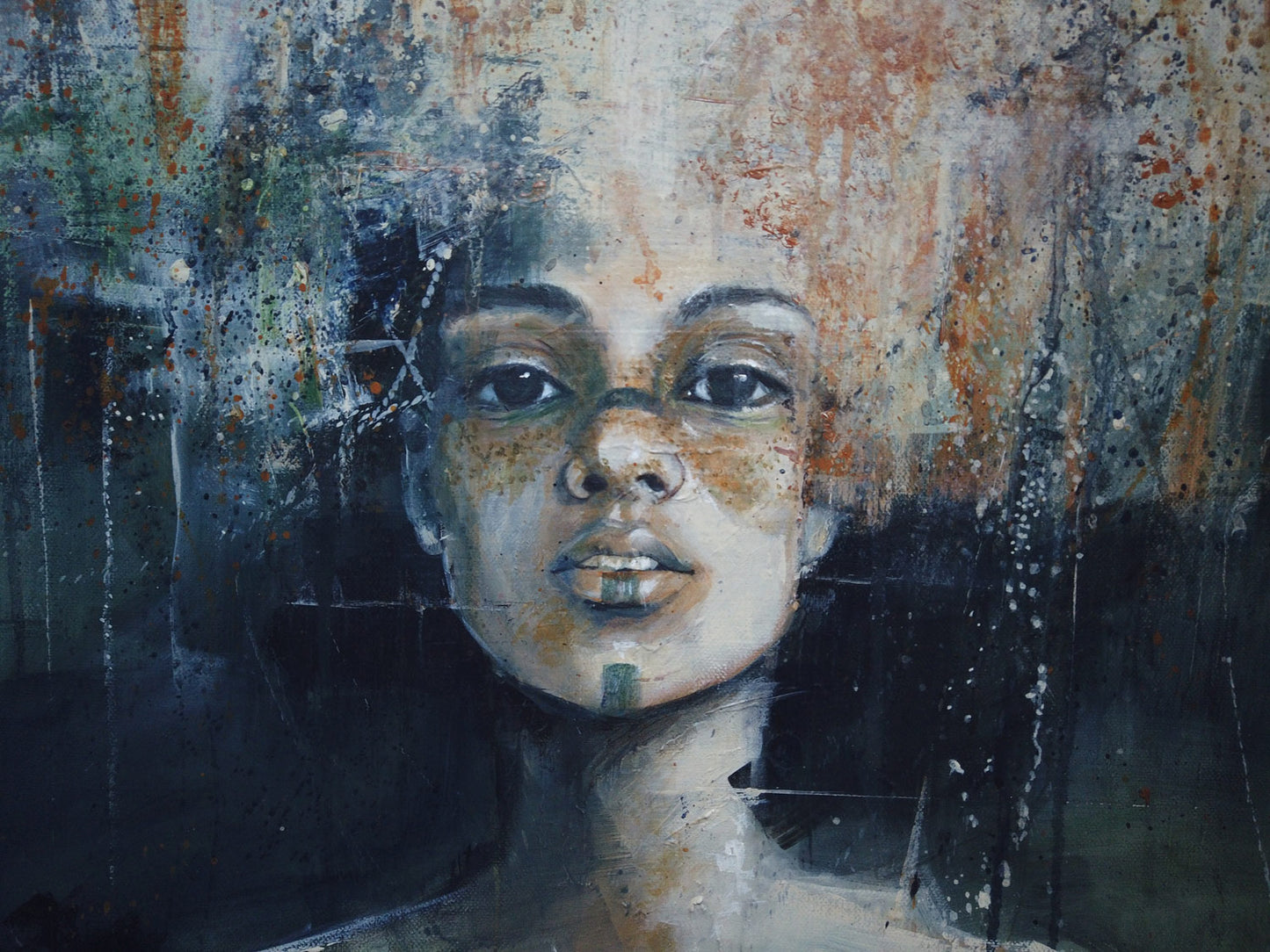 Tableau à l'acrylique : Pensées Infinies 2